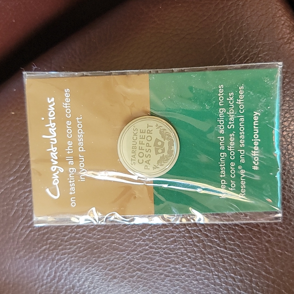 Starbucks Coffee Passport Pin